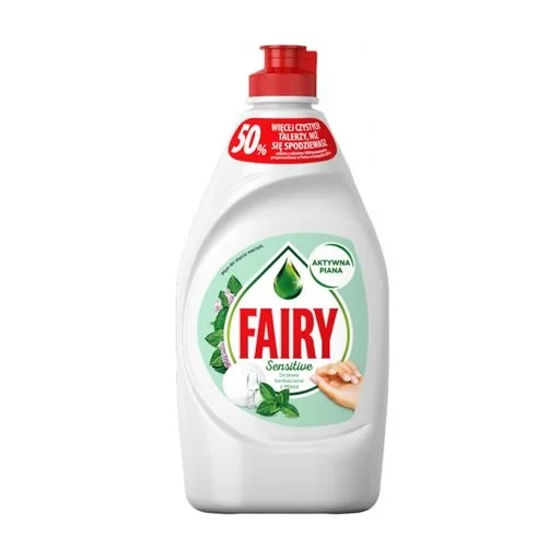 Засіб для миття посуду Fairy Sensitive Чайне дерево та м'ята 450 мл
