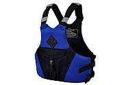 W-lifejacket yw1134 blue неопреновый синий cтраховочный жилет размер l/xl