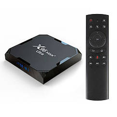 Комплект приставка X96 Max+ Ultra 4/32 + аеропульт з гіроскопом та мікрофоном