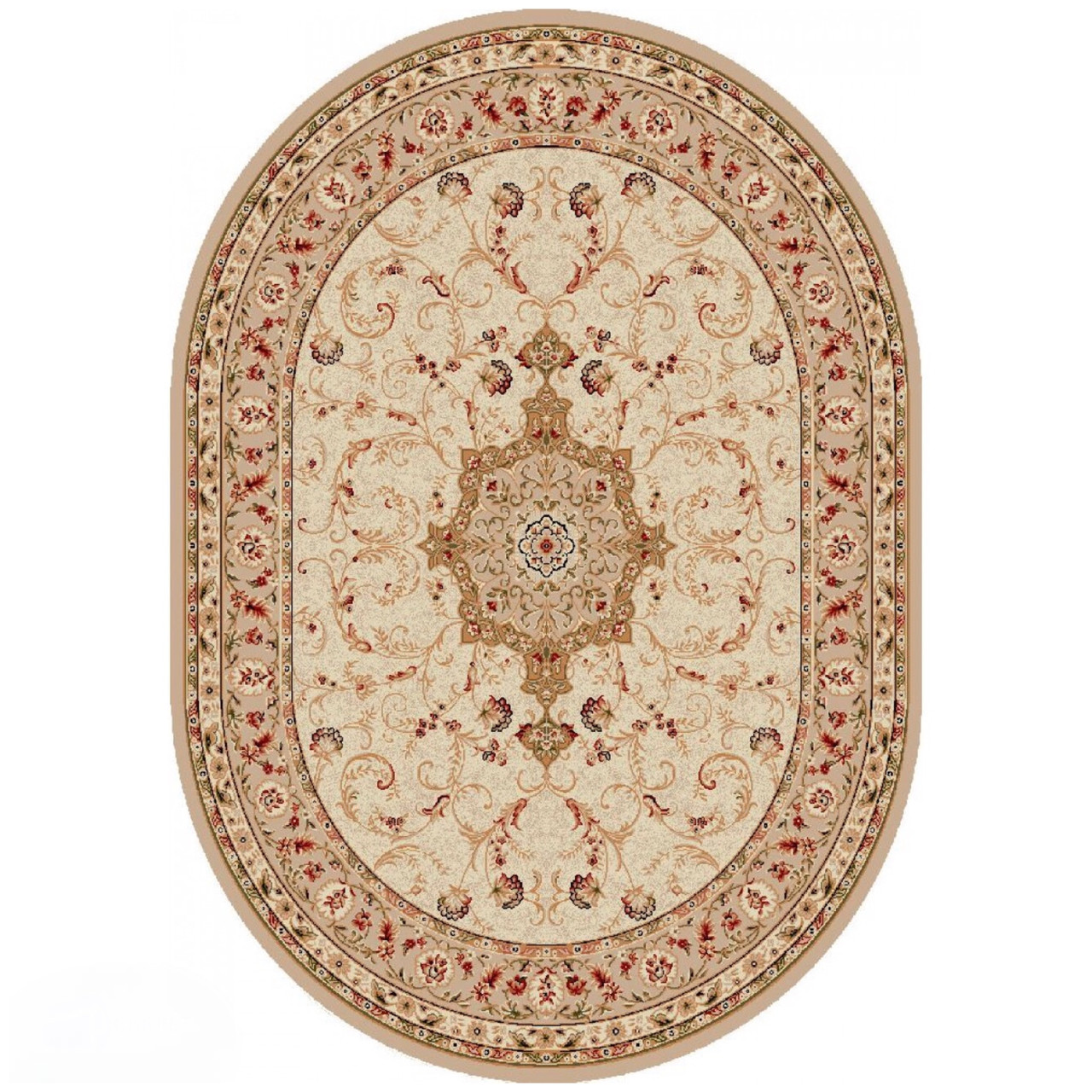 150х230 см Килим класичний Lotos 523/100 на підлогу та на стіну, Карат, у вітальню, спальню, зал