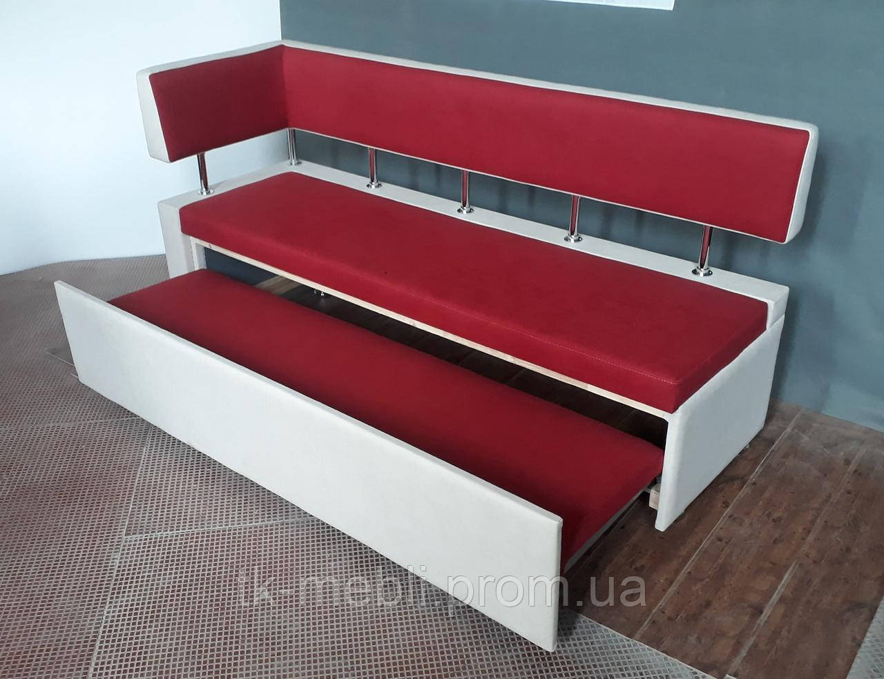 Мягкий диван для кухни со спальным местом Тринити D (изготовление под размер заказчика) - фото 7 - id-p1764844773