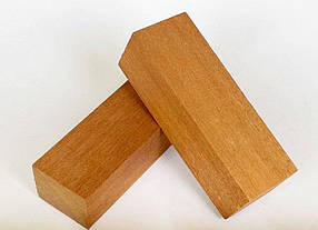 Брусок для ручки рукояті ножа "Сапеле" 130х45х35мм.