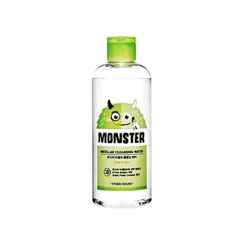 Міцелярна вода для зняття макіяжу з екстрактом алое Etude House Monster Micellar Cleansing Water