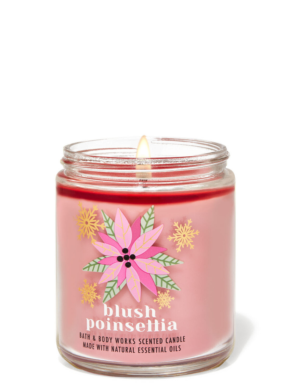 Ароматична свічка Bath and Body Works Blush Poinsettia