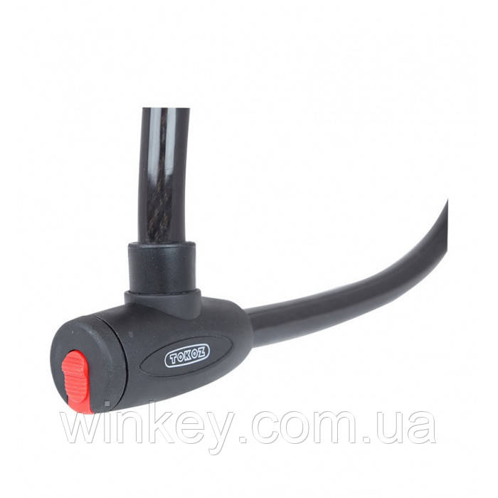Замок TOKOZ MOTO BLACK із тросом 100 см (ID#1764866337), цена: 998 ...