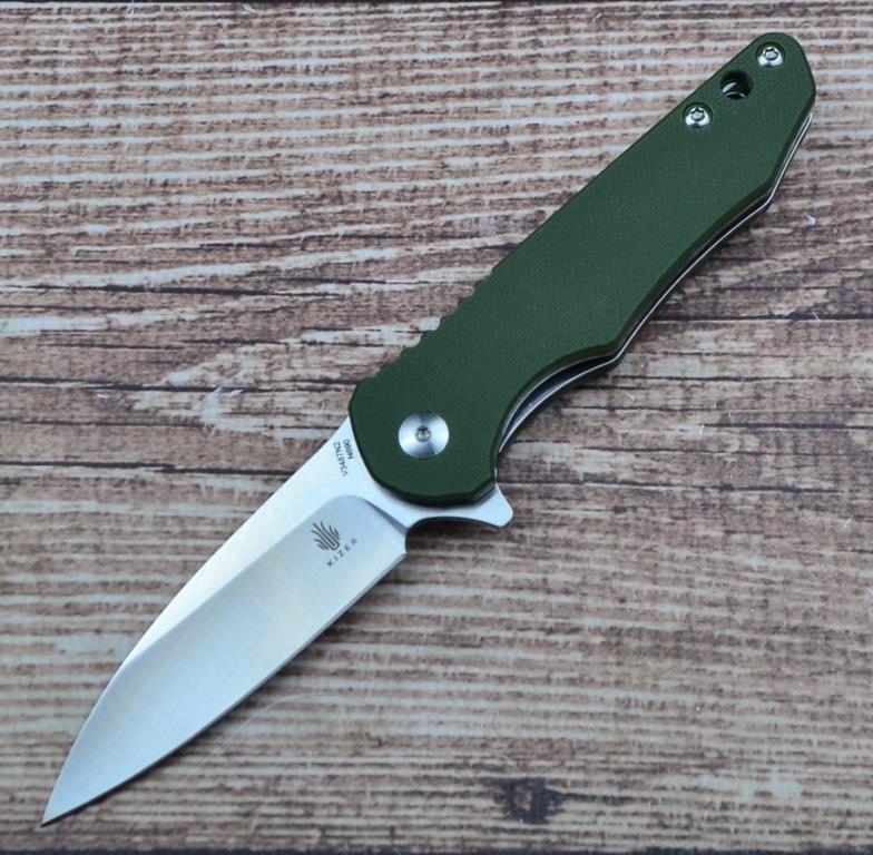 Нож Kizer Barbosa Military green