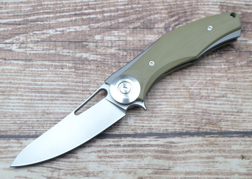 Ніж Широгоров Темний хакі china, фото 1