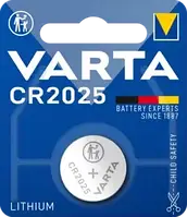 Батарейка Varta CR2025 Lithium, 3.0 V, 1 шт.