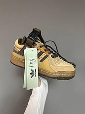 Жіночі кеди Adidas Forum Low x Bad Bunny Dark Brown GW0264, фото 4