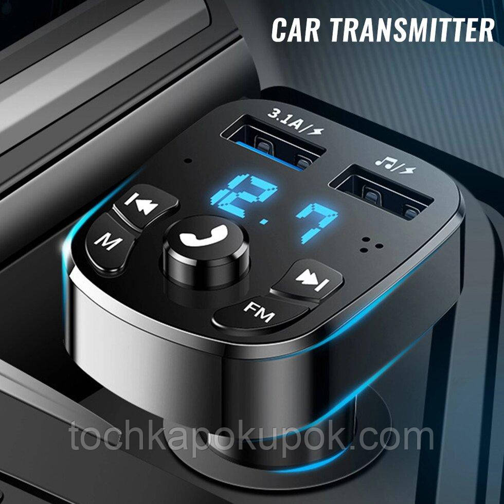 FM Модулятор Car Bluetooth CCZ000063 Handsfree USB 3.1A