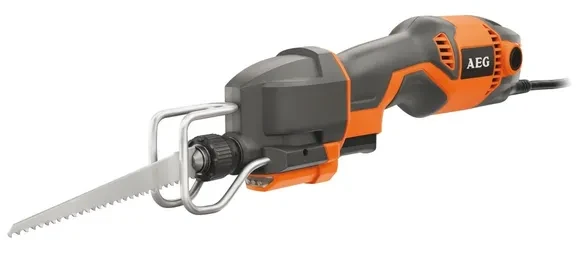 Пила шабельна US400XE AEG, 400Вт, 0-3500об/хв, довжина ходу 13мм, 1,8кг