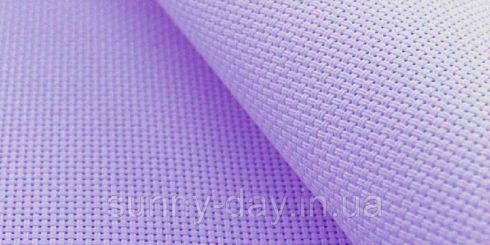 Вінілова канва 14ct колір - бузковий 45*50см, фото 1