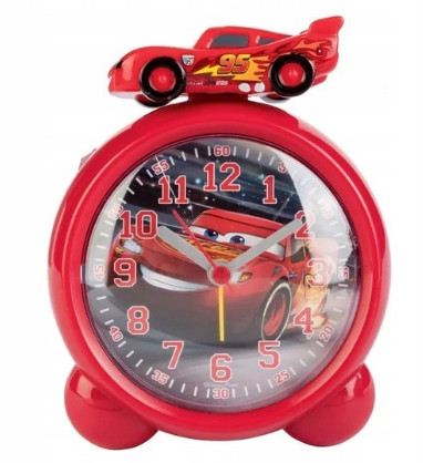 Дитячий настільний будильник годинник Cars Disney McQueen - Тачки Кевін Мак Квін