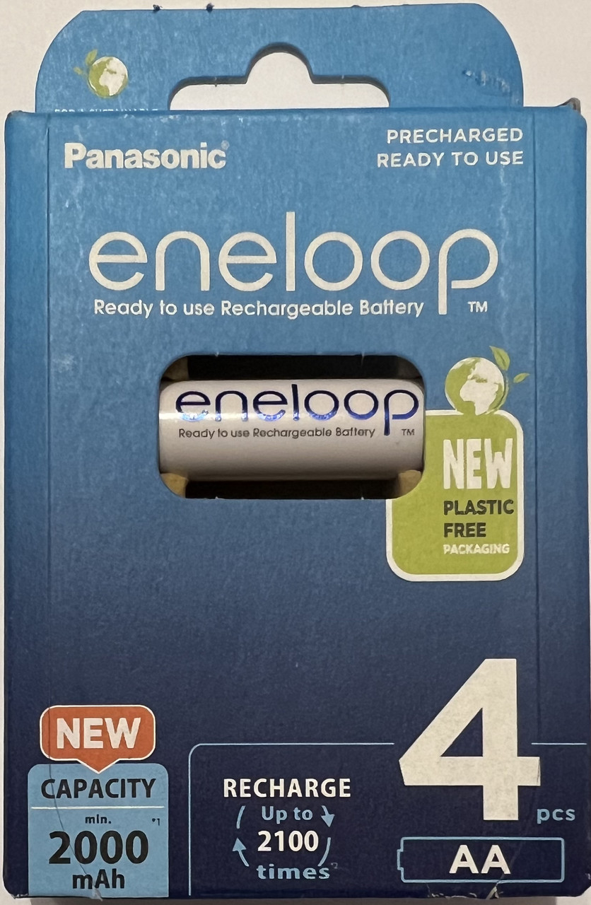 Акумулятор Panasonic Eneloop AA 2000 mAh BK-3MCDE 4BE