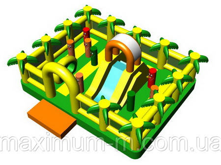 Джунгли - батутный комплекс, надувной игровой центр - фото 1 - id-p1908674