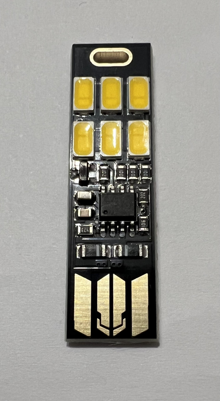 Світлодіодна USB-лампа SOSHINE USB LED3 тепле світло
