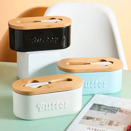 Маслянка з ножем "Super Butter", 19х9,5х8см O8030-224, фото 1
