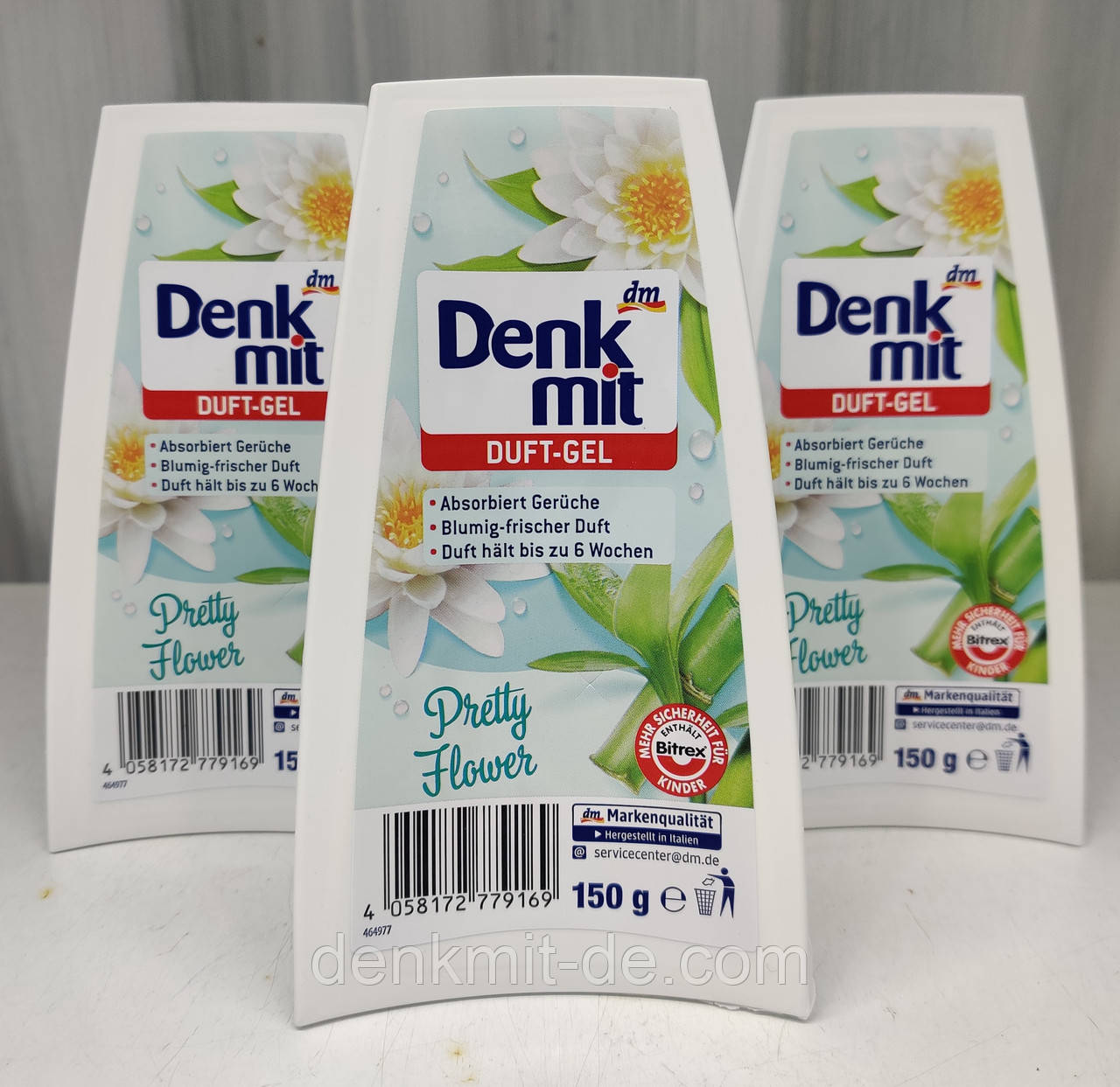 Освіжувач повітря гелевий Pretty flower Denkmit 150 г