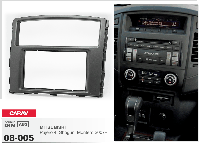 2-DIN переходная рамка MITSUBISHI Pajero, Shogun, Montero 2007+, CARAV 08-005