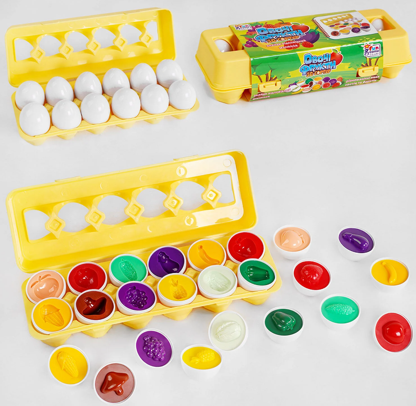 Розвивальна гра Лоток яєць