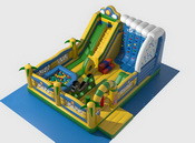 Слайз-Скалодром — надувний батутний комплекс., фото 1