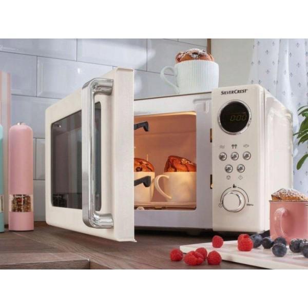 Мікрохвильова піч Silver Crest SMWC 700 B3 cream 700 Вт