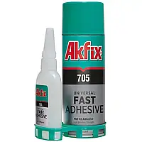 Клей двокомпонентний Akfix 705 100/400ml