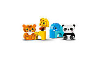 LEGO DUPLO My First Поїзд із тваринами 15 деталей (10955), фото 8