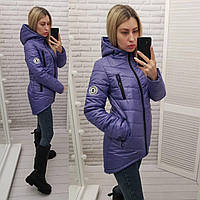 Куртка-парка (арт. 300) фиолетовая