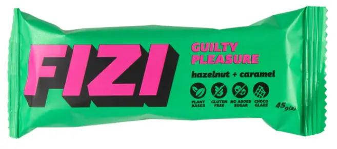 Батончики Fizi Guilty Pleasure Bar 45 g Hazelnut + Caramel, фото 1