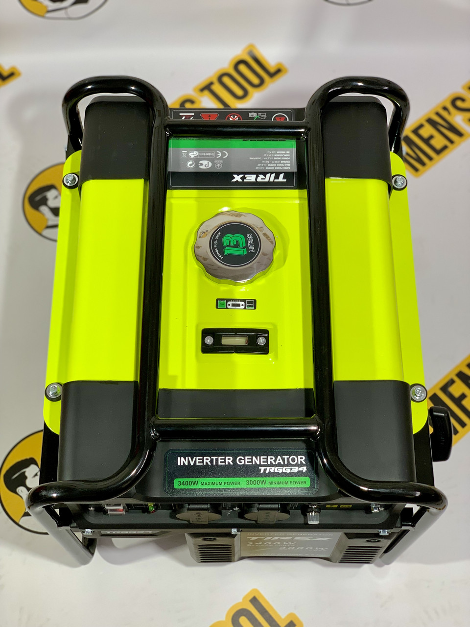 tgtgページ Генератор інверторний бензиновий Tirex TRGG34 / 3500 Вт/з ручками