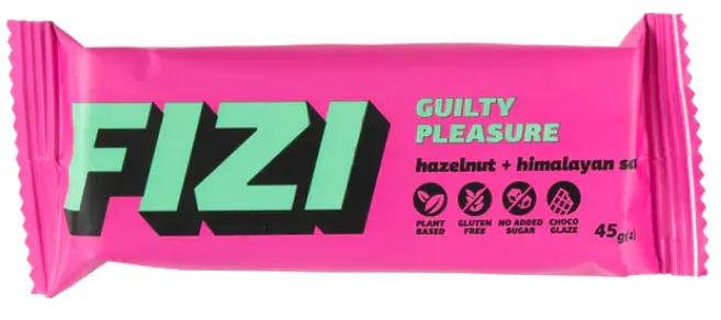 Батончики Fizi Guilty Pleasure Bar 45 g Hazelnut + Himalayan Salt, фото 1