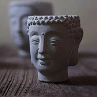 Кашпо вазон Будда Горщик для квітів Будда для кактусів і сукулентів Будда свічник