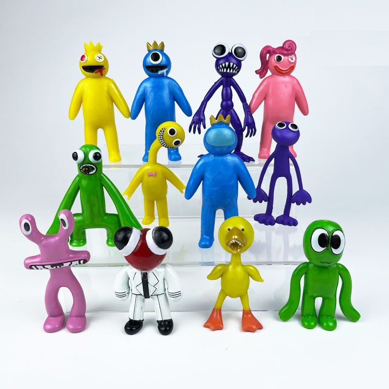 Іграшки фігурки Райдужні друзі Rainbow Friends Roblox 12 шт.