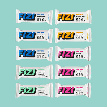 Протеїновий батончик Fizi Protein Bar 45 g Peanut + Cacao, фото 4