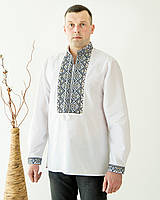 Вишиванка чоловіча з геометричним орнаментом