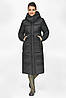 Трендова жіноча курточка чорного кольору модель 52650, фото 4