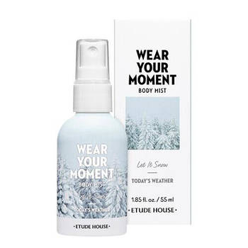 Парфюмований міст для тіла Etude House Wear Your Moment Body Mist сьогодні's Weather Let It Snow