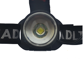 Універсальний налобний LED ліхтар для риболовлі BL-T07-T6 акумуляторний, фото 4