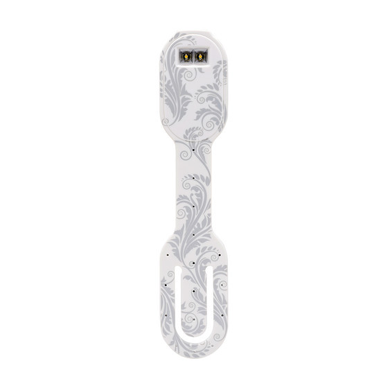 Закладка-ліхтарик Flexilight Rechargeable - Білі квіти FLRWF