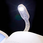 Закладка-ліхтарик Flexilight Rechargeable - Білі квіти FLRWF, фото 5