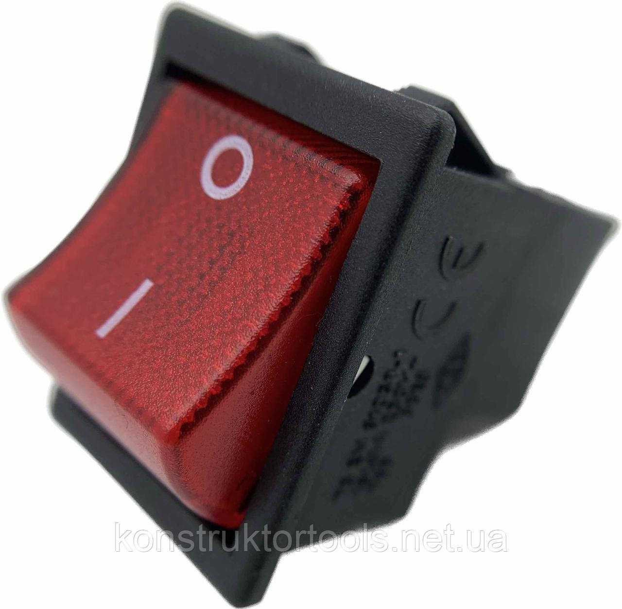 Вимикач для електроприборів з індикатором 16А Horoz Elektrik SAN, фото 1