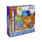 Пісок Для Дитячої Творчості - Kinetic Sand Dino (Блакитний, Коричневий) 71415Dn, фото 4