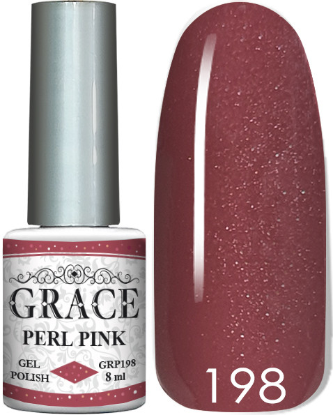 Гель-лак Грейс GRACE GRP198 Perl pink 8ml AVADONA