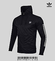 Мужская спортивная ветровка с капюшоном Adidas (Турция)