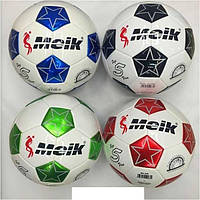 Мяч футбольный C 56001 (50) 4 вида, вес 310-330 грамм, мягкий PVC, резиновый балон, размер №5