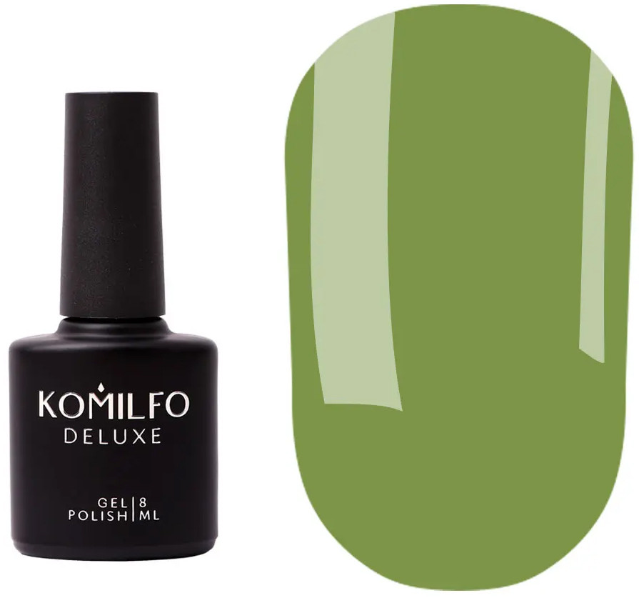 Основа, база для гель-лаку Комільфо Komilfo Color Base Green Olives, 8мл AVADONA