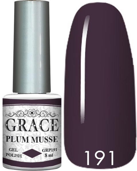 Гель-лак Грейс GRACE GRP191 Plum musse 8ml AVADONA