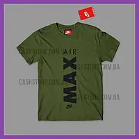 Футболка Nike 'Air Max Tee' с биркой | Найк | Хаки