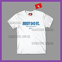 Футболка Nike 'Retro Just Do It Tee' с биркой | Найк | Белая